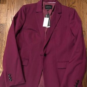 Berry Long and Lean Blazer